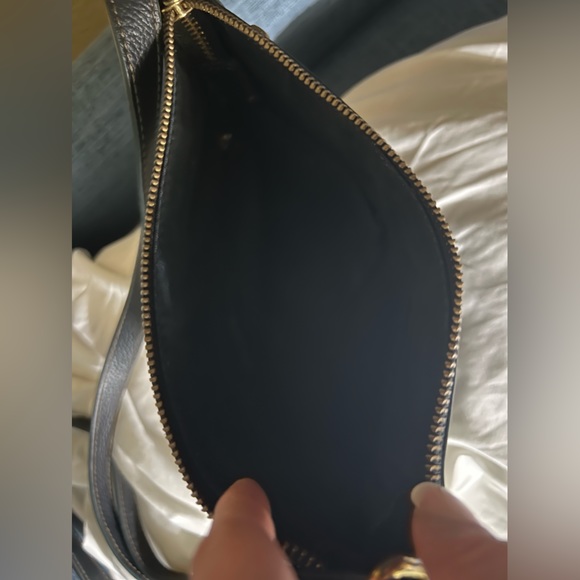 Fossil - Black Leather - Crossbody - Matching Wallet - Picture 2 of 16